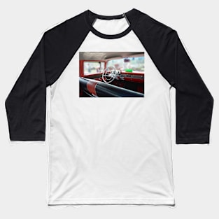 Chevrolet Bel Air Interior Baseball T-Shirt